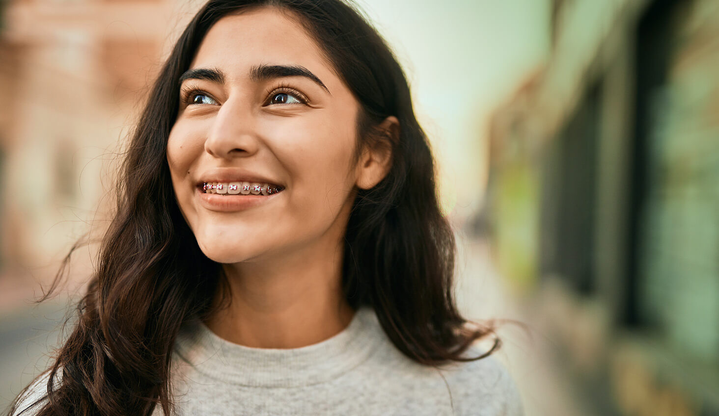 Mujer sonriendo