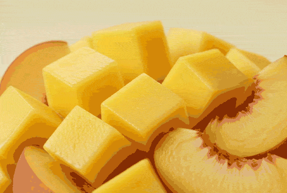 Ingredientes de Mango y Durazno
