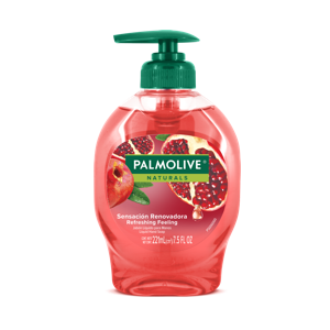 Jabón líquido para manos Palmolive® Naturals Intensa Renovación Granada fruta rica en antioxidantes
