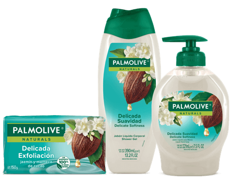 Palmolive® Naturals Jazmín y Manteca de Cacao