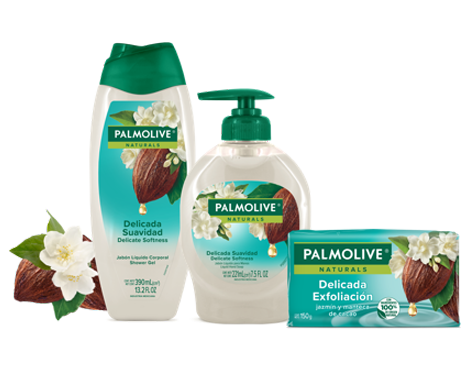 Palmolive® Naturals Jazmín y Manteca de Cacao Palmolive® Naturals Jazmín y Manteca de Cacao