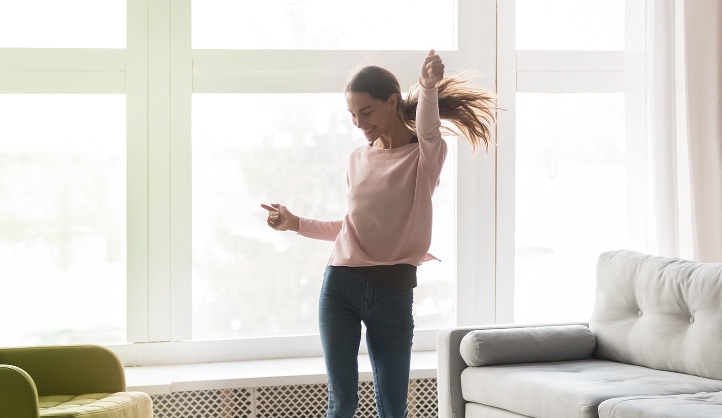 Mujer bailando