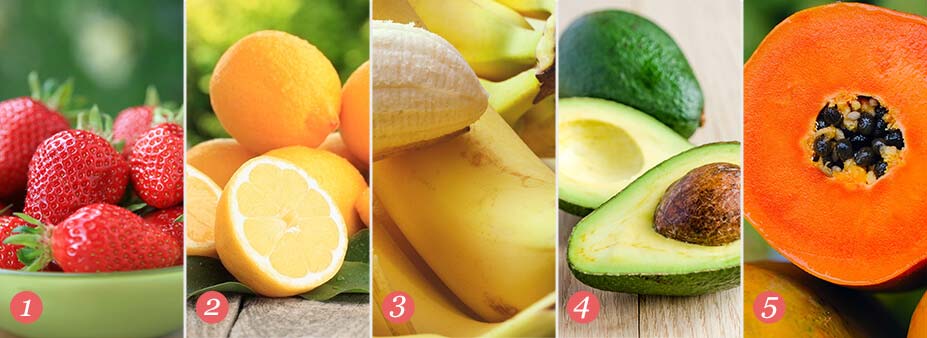 5 frutas que dan mas brillo
