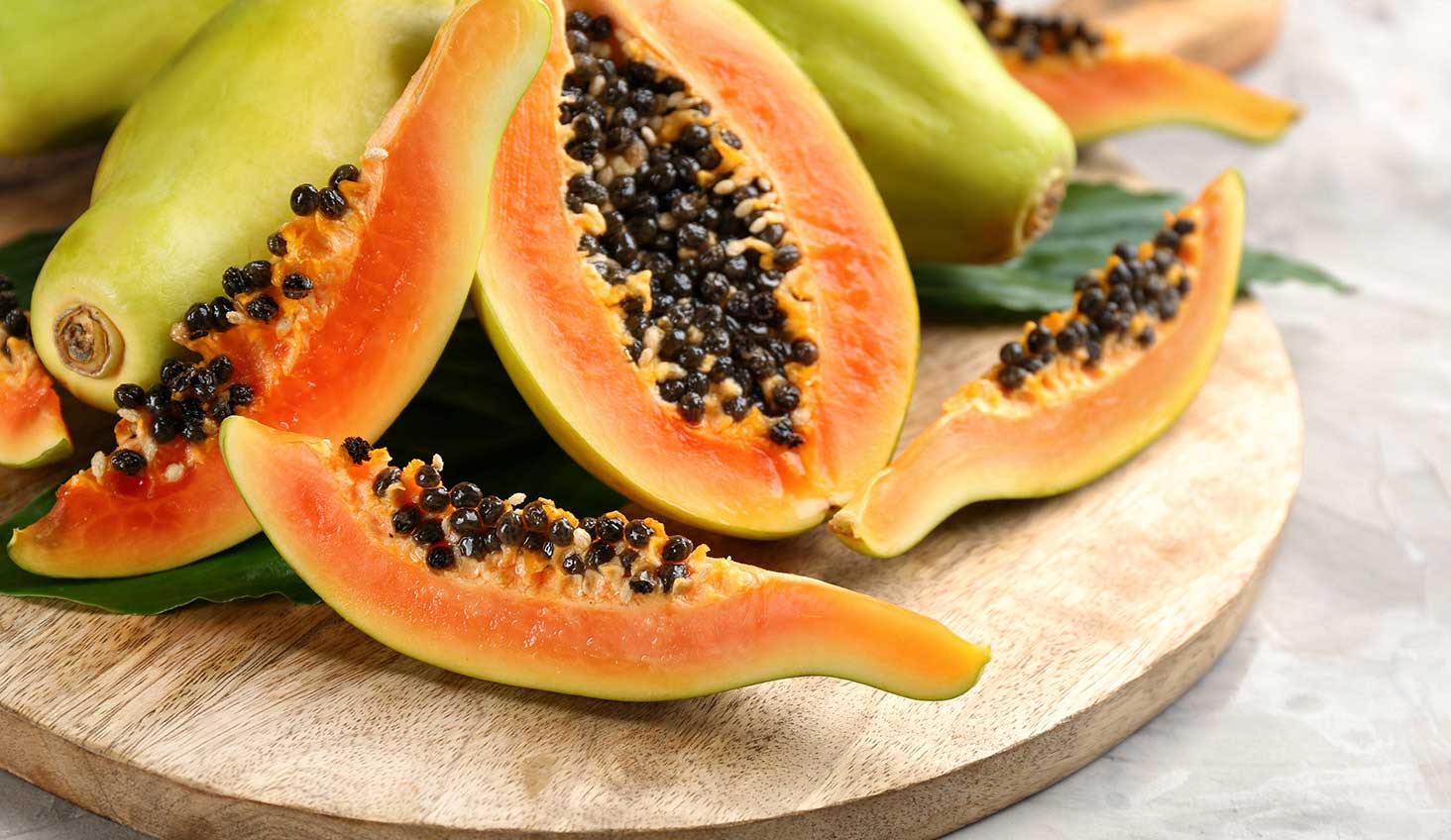 Papaya, ingrediente benéfico para la piel