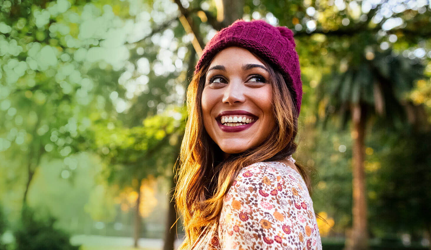 Mujer sonriendo 