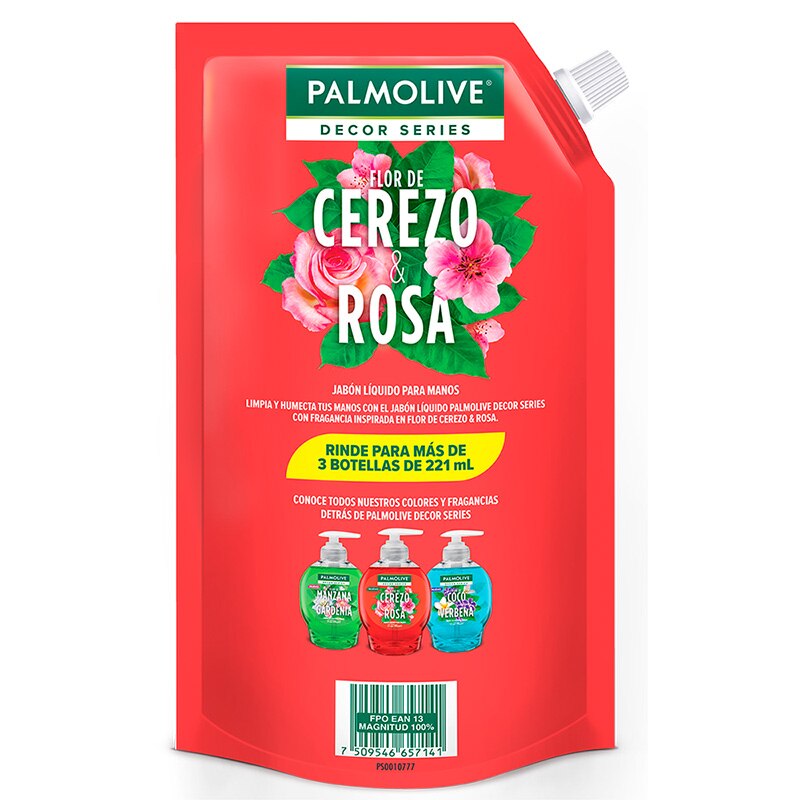 Palmolive® Decor Series Cerezo y Rosas