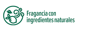 Fragancia con ingredientes naturales Fragancia con ingredientes naturales