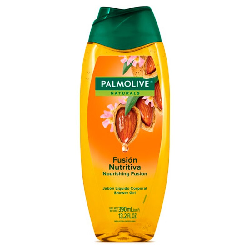Palmolive® Naturals Fusión Nutritiva Aceites de Almendra y Omega 3 Jabón líquido corporal Palmolive® Naturals Fusión Nutritiva Aceites de Almendra y Omega 3 Jabón líquido corporal
