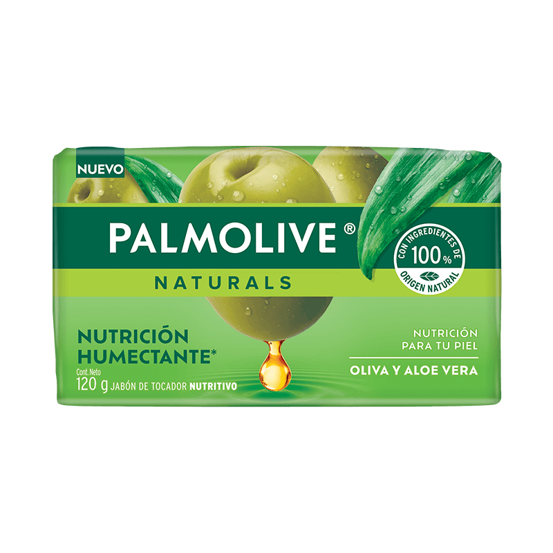Palmolive® Naturals Sensación Humectante Oliva y Aloe Jabón en barra Palmolive® Naturals Sensación Humectante Oliva y Aloe Jabón en barra