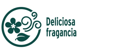 “Deliciosa fragancia”, que resalta el aroma agradable del producto Palmolive.