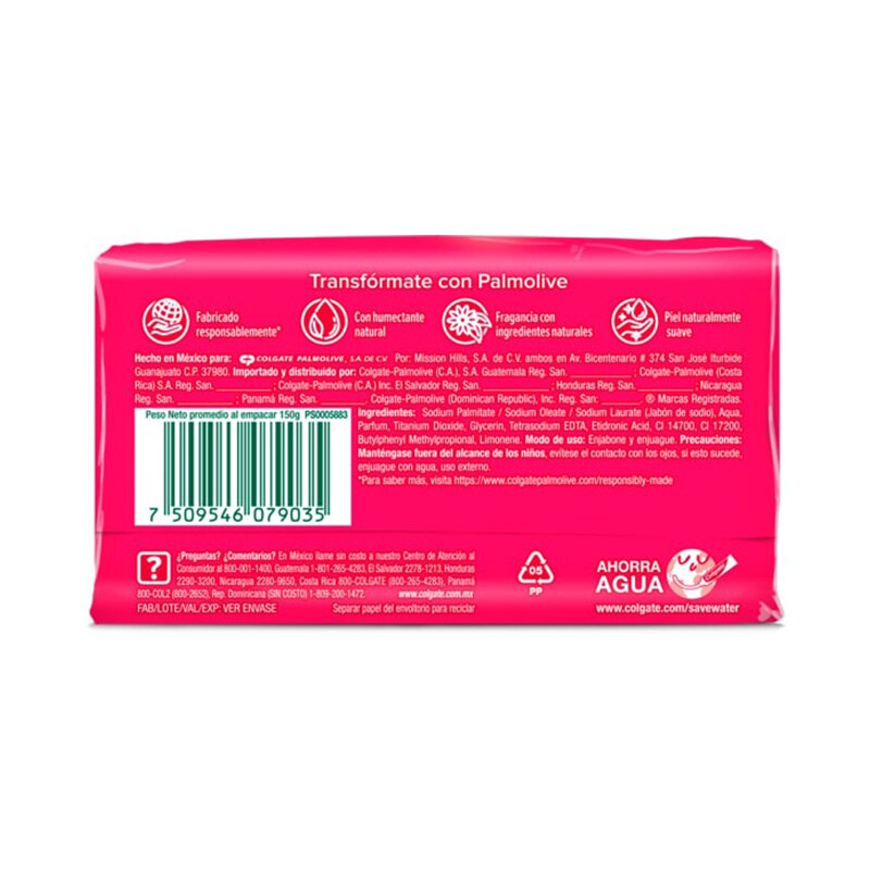 Palmolive® Naturals Suavidad Natural Cereza y Coco Jabón en barra Palmolive® Naturals Suavidad Natural Cereza y Coco Jabón en barra