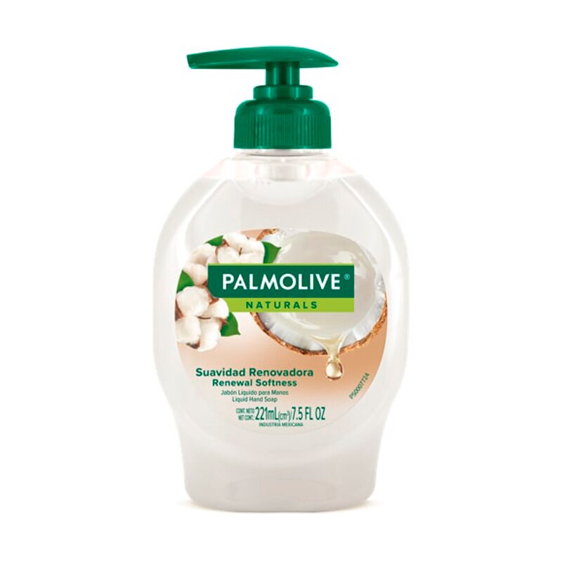 Palmolive® Naturals Suavidad Renovadora Coco y Algodón Jabón líquido para manos Palmolive® Naturals Suavidad Renovadora Coco y Algodón Jabón líquido para manos