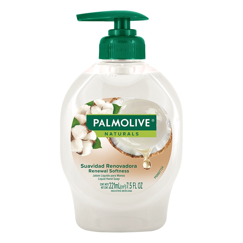 Palmolive® Naturals Suavidad Renovadora Coco y Algodón Jabón líquido para manos