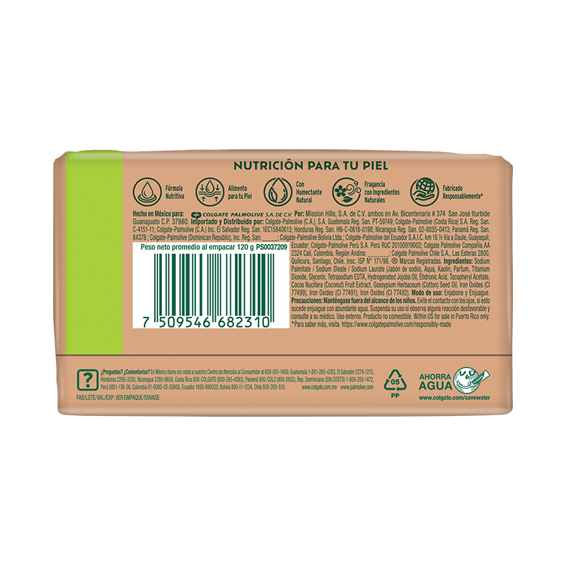 Palmolive® Naturals Suavidad Exfoliante Coco y Algodón Jabón en barra Palmolive® Naturals Suavidad Exfoliante Coco y Algodón Jabón en barra
