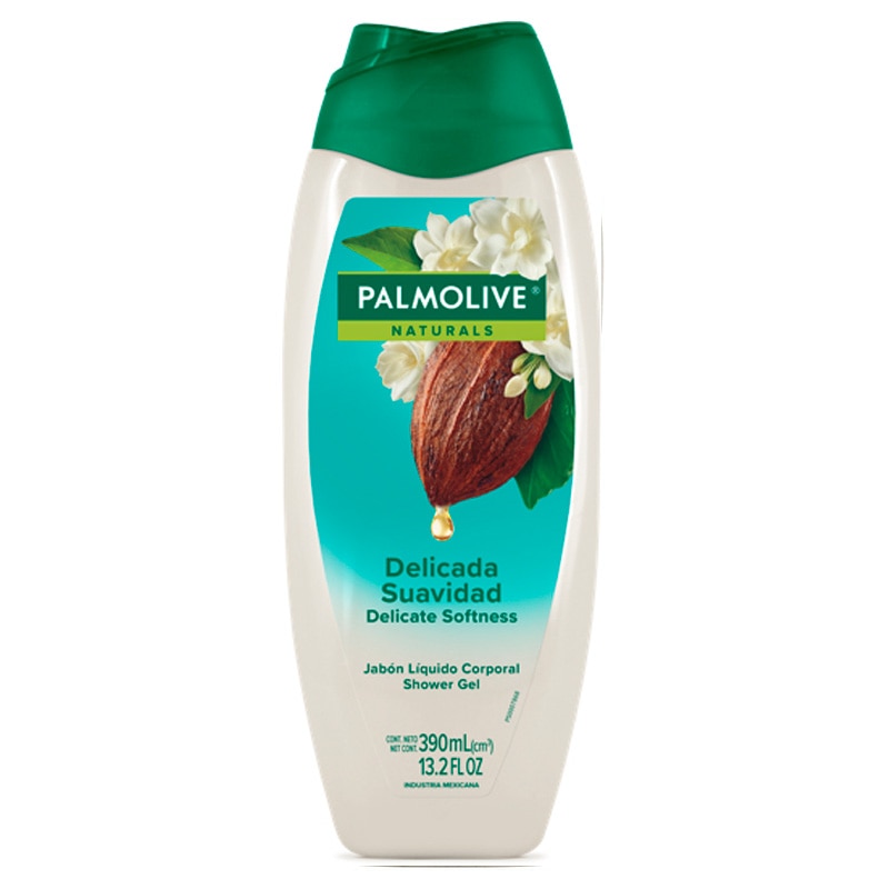 Palmolive® Naturals Delicada Suavidad Jazmín y Manteca de Cacao Jabón líquido corporal