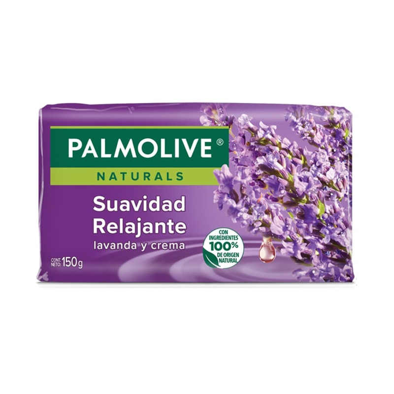 Palmolive® Naturals Suavidad Relajante Lavanda y Crema Jabón en barra