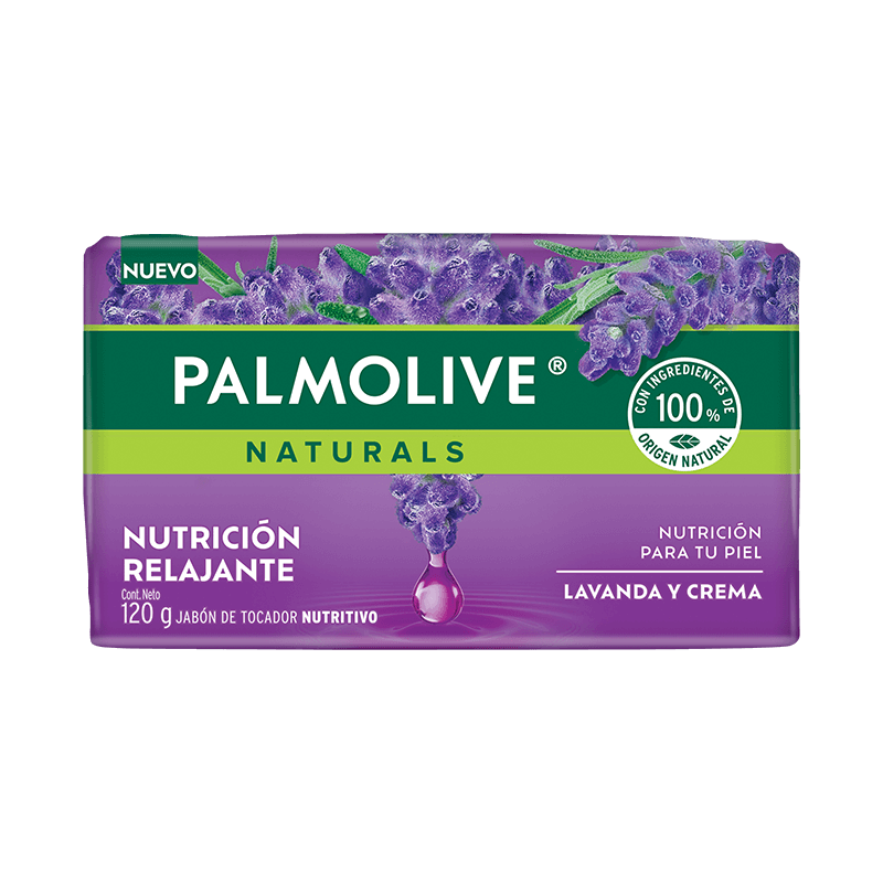 Palmolive® Naturals Suavidad Relajante Lavanda y Crema Jabón en barra Palmolive® Naturals Suavidad Relajante Lavanda y Crema Jabón en barra