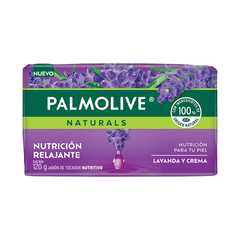 Palmolive® Naturals Suavidad Relajante Lavanda y Crema Jabón en barra