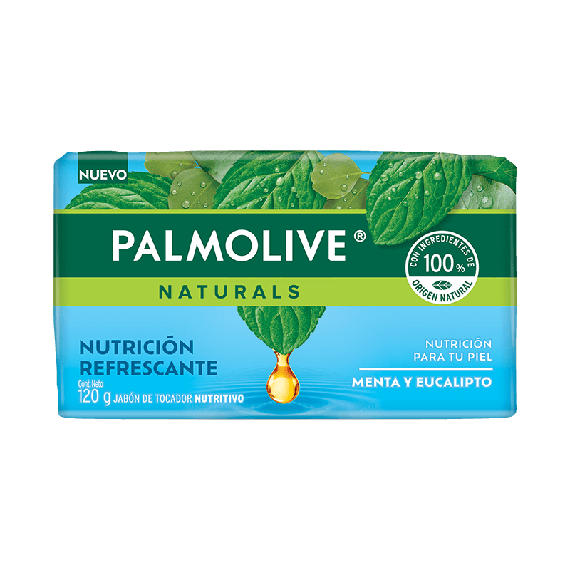 Palmolive® Naturals Purificante Frescura Menta y Eucalipto Jabón en barra