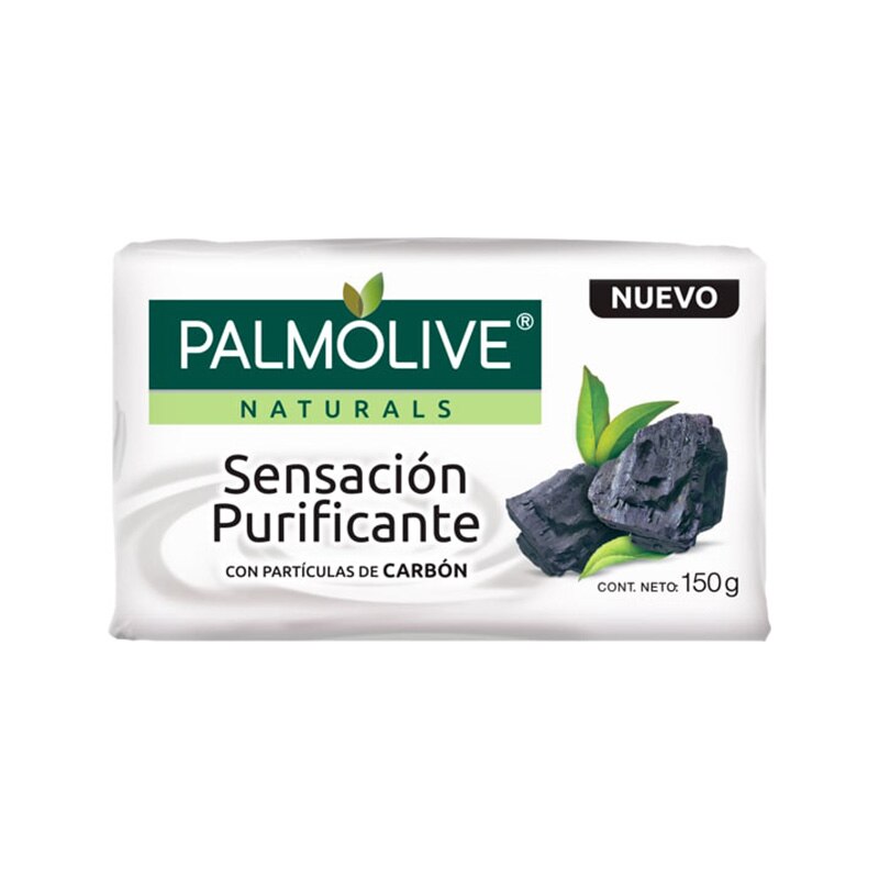 Palmolive® Naturals Sensación Purificante con partículas de carbón Jabón en barra Palmolive® Naturals Sensación Purificante con partículas de carbón Jabón en barra