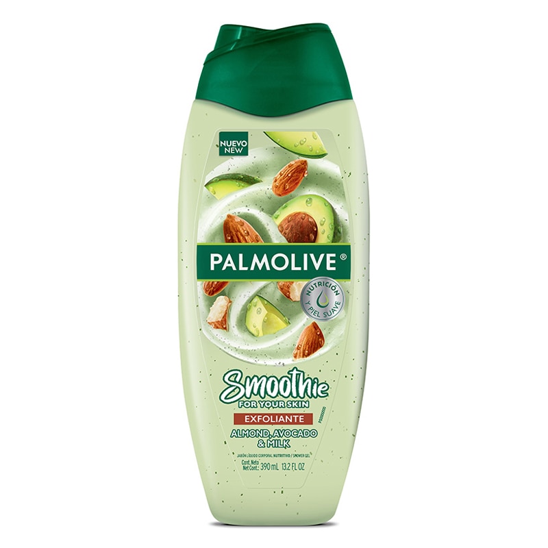 Jabón líquido corporal Palmolive Smoothie Almond, Avocado & Milk