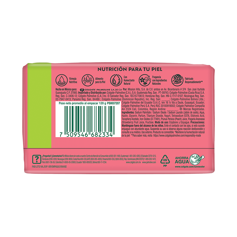 Palmolive® Naturals Suavidad Radiante Yoghurt y Frutas Jabón en barra Palmolive® Naturals Suavidad Radiante Yoghurt y Frutas Jabón en barra